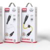6920680840076-3 XO NB-Q248B Suluo Series Portable Silicone Type-c to Type-C 60W Data Cable L=25cm Strip Cable Black