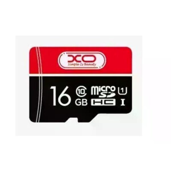 XO High level TF high speed memory card 16GB BLACK+RED
