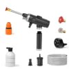 6920680843282-2 XO CZ013 Dual Use Car Wash Water Gun European Standard (6000mah) Black