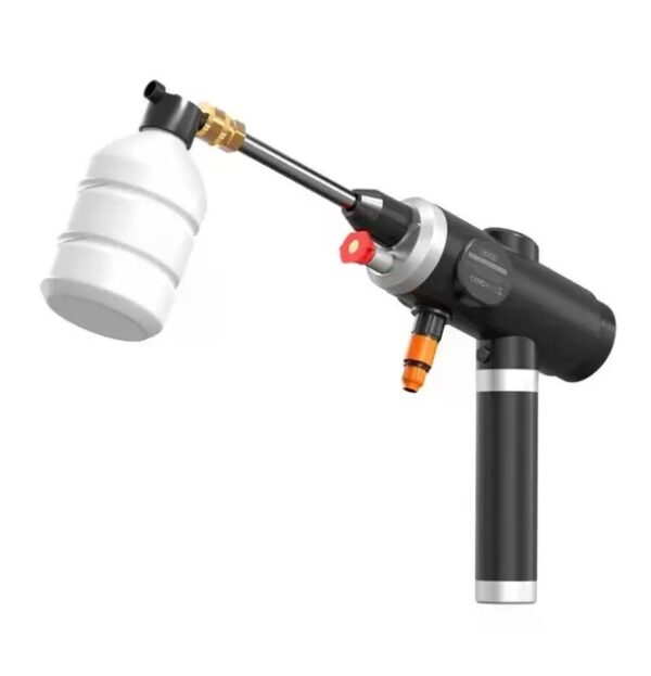 6920680843282-4 XO CZ013 Dual Use Car Wash Water Gun European Standard (6000mah) Black