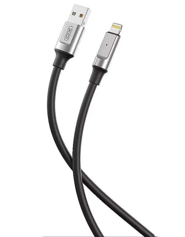 XO NB251 6A Liquid Silicone Rubber Type-c Data Cable L=100cm Cable Black