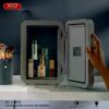 6920680846016-3 XO CZ015 Home and car dual use Thermoelectric containers with makeup mirror, 8-inch White(EU)