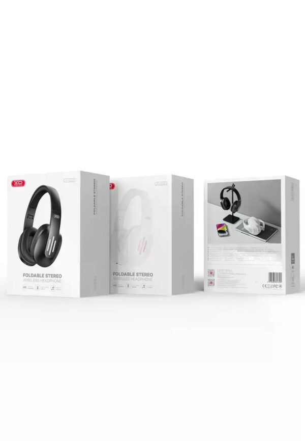 XO BE39 Note Folding Headband Bluetooth Headset Black
