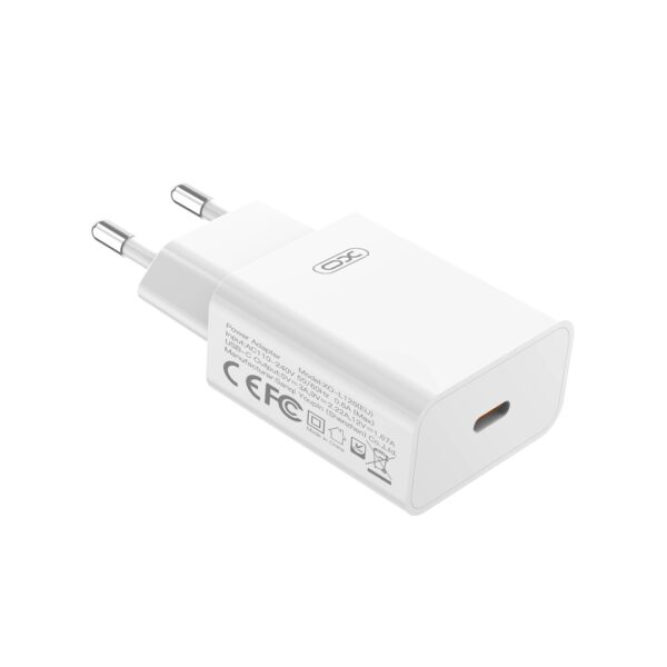 XO L126 USB-C PD20W Fast Charger White