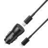 6920680848577-2 XO CC57 Smart Metal Single C Port PD25W Car Charger Black