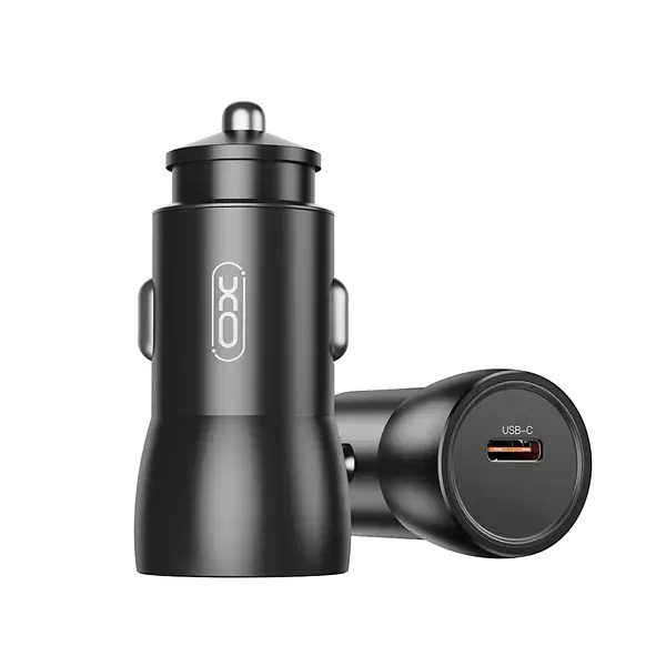 6920680848577 XO CC57 Smart Metal Single C Port PD25W Car Charger Black