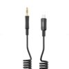 6920680848744 XO NB-R255B Type-c TO 3.5 Spring Audio Cable Black