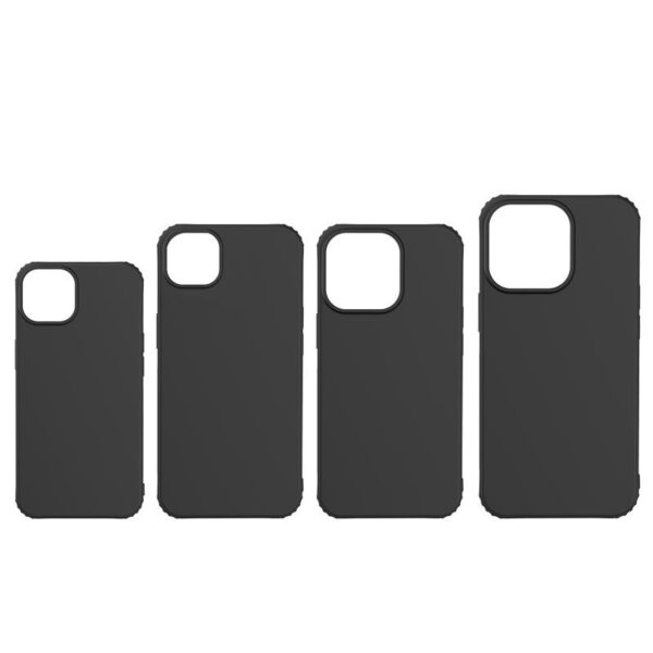 XO K02 iP15 6.1" Frosted TPU phone case Black