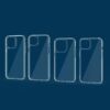 XO K04 iP15 pro 6.1"  TPU+acrylic phone  case Clear