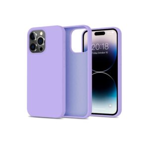 XO K10B iP15 6.1" Conventional Liquid Silicone Phone Case Purple