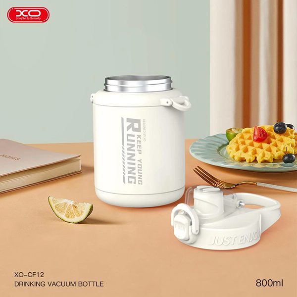 XO CF12 Kate Double Drink Insulation Cup 800ml White