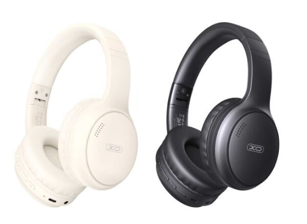 XO BE41 Star Mist ANC Noise Cancelling Folding Headband Bluetooth Headset  White
