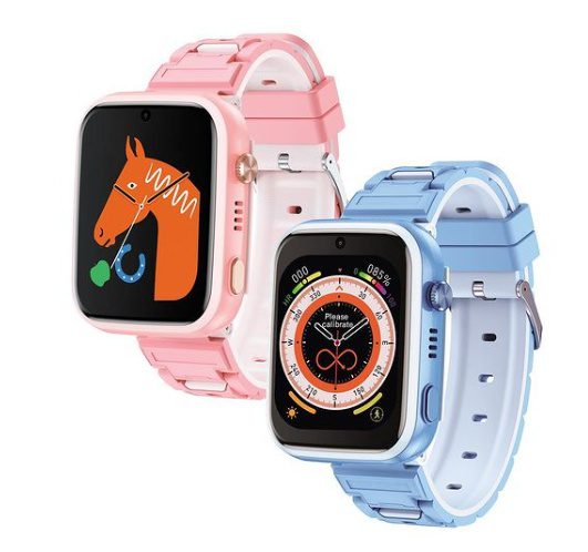 6920680854844-2 XO H130 GPS Kids Smart 4G Watch (1.83" Touch Screen, 8W Pixel) 1.83' 51.2mm Blue