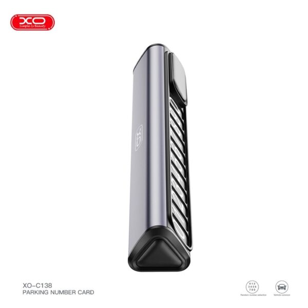 XO C138 Parking Plate Black