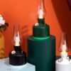 6920680855865-2 XO HF06 Kerosene Lamp Style Colourful Ambient Night Light Humidifying Mist 1200mAh White