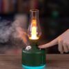 6920680855872 XO HF06 Kerosene Lamp Style Colourful Ambient Night Light Humidifying Mist (1200mAh) green
