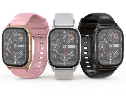 6920680856251-3 XO J10 AMOLED Screen Star Mist Magnetic Square Smart Sports Talking Watch Black