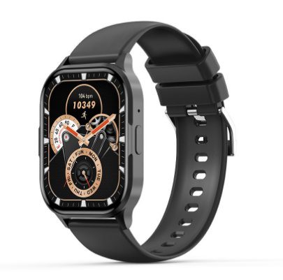 6920680856251 XO J10 AMOLED Screen Star Mist Magnetic Square Smart Sports Talking Watch Black