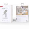 6920680856275-3 XO C139 Desktop 360° rotating metal round base stand White