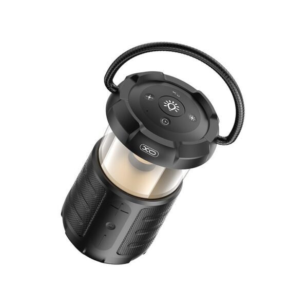 6920680856435 XO F49 Outdoor Dual Speaker Camping Light Audio (15W 3600mAh) Black