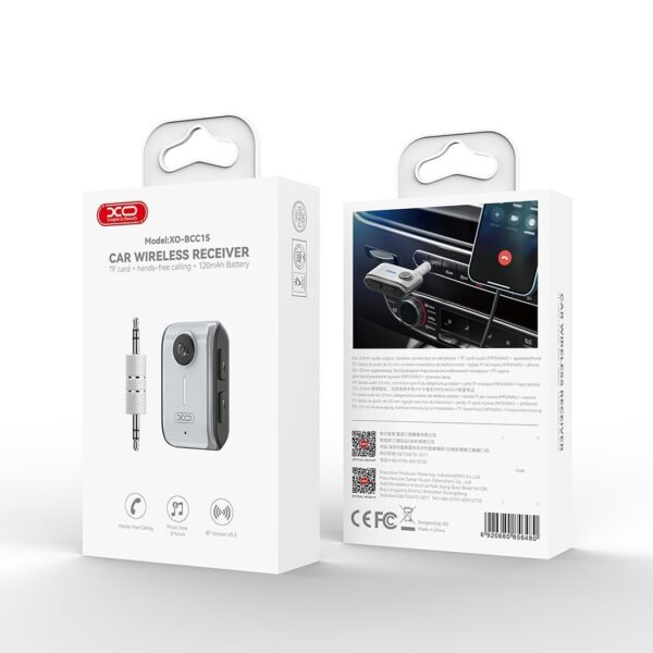 XO BCC15 Bluetooth Transmitter Support TF card Tarnish