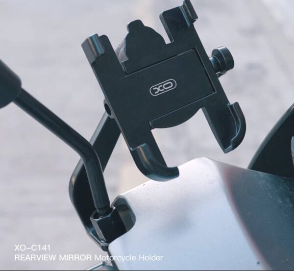 XO C141 Bicycle Metal Cell Phone Holder Black