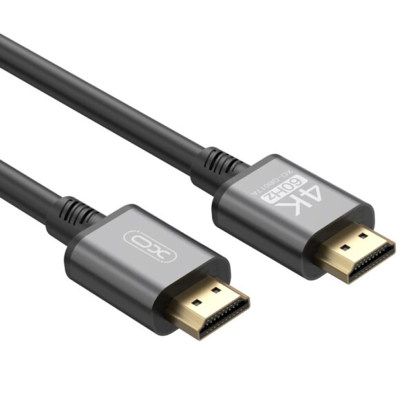 6920680856947-2 XO GB017B HDMI to HDMI Metal Adapter Cable 5M Tranish