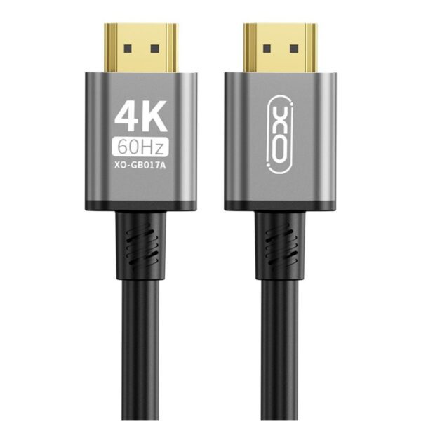 6920680856947 XO GB017B HDMI to HDMI Metal Adapter Cable 5M Tranish