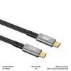 XO GB020 USB3.2 Transfer 20G / 4K@60HZ+Charge 100W Data Cable 1M Tranish
