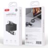 XO NB-Q267 Magnetic Braided Type-c to Type-c 60W Data Cable 1M Black
