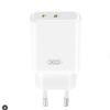 XO L145 20W USB-C+L Port Bi-directional Reverse Charger Fast Charger with C to iP Cable White