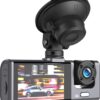 6920680857432 XO XJ03 Front and Rear Dual Camera Car Recorder 1080 HD Video Black