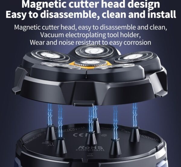 XO CF21 electric rotary shaver Blue