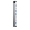 6920680857739-2 XO HUB017 type-c 9-in-1 Magnetic Metal Docking Station (Type-c to USB3.0*3+HDMI*2+PD*2+RJ45+TYPE-C P