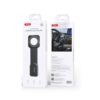 XO C145 90° Bending Velcro Magnetic Cell Phone Holder Black