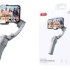 XO SS17 Anti Shake Intelligent Face Clap Hand Holding Pan Tilt Three Axis Self Shooting Rod Gray