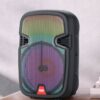 6920680858439 XO F51 Color Jade Outdoor RGB Bluetooth Speaker (with remote control + wired microphone *1) Black