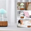 XO HF10 Raining Clouds Colorful Lights Humidifier Aromatherapy Diffuser (EU) White