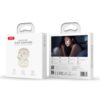 XO ER01 Sleep Noise-Isolating Earplugs (4 pairs of bowl-shaped ear caps + 1 lanyard) White