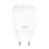 XO L141 20W Single USB-C Fast Charger White
