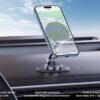 XO C150 Magnetic 360° rotating holder with metal base (with one large and one small round iron piece