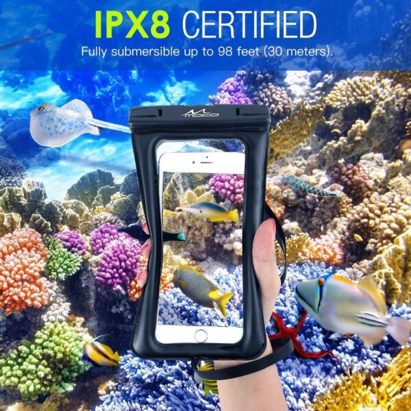 XO KT03 cell phone PVC waterproof bag single-sided window three zipper inflatable floating models +