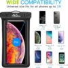 XO KT03 cell phone PVC waterproof bag single-sided window three zipper inflatable floating models +
