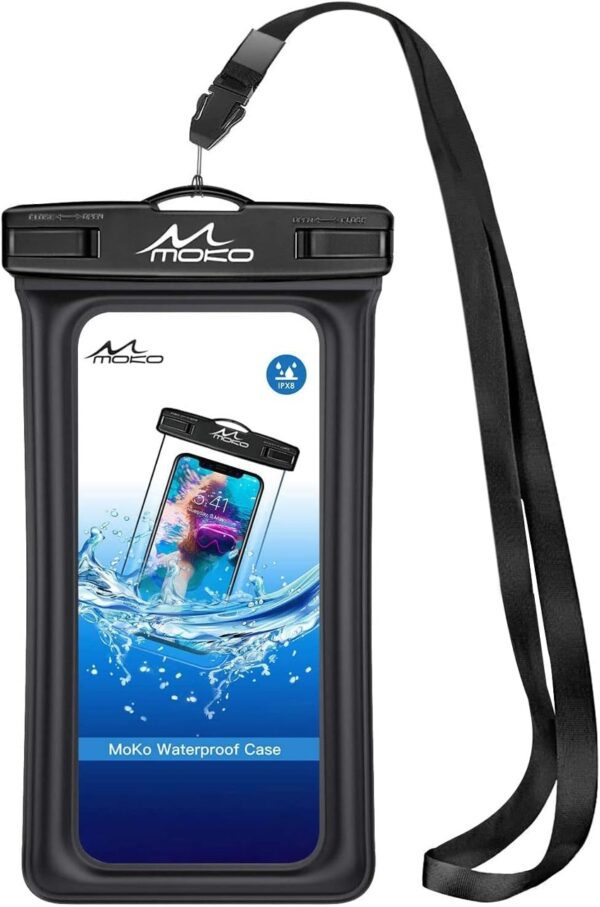 XO KT03 cell phone PVC waterproof bag single-sided window three zipper inflatable floating models +