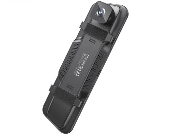 XO XJ06 Intelligent Rearview Mirror 5-inch Car Recorder with WiFi With Touch (No Card) Black