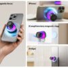 XO F62 mini Magnetic Portable Bluetooth Audio 5W (Accessories: Magnetic Ring + Lanyard + Data Cable)