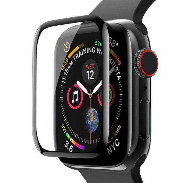 XO FP1 3D full curverd HD clear soft edge for iWatch 7 Black 45mm