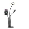 XO BGD006/  LS-90-6 3.5-inch disc base single head 3 in 1(with mic hose clamp) web broadcast Black