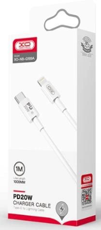 XO NB-Q189A Type-c to Lightning 20W 1M White