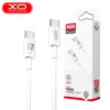 XO NB-Q190A Type-c to Type-c 60W  1M White
